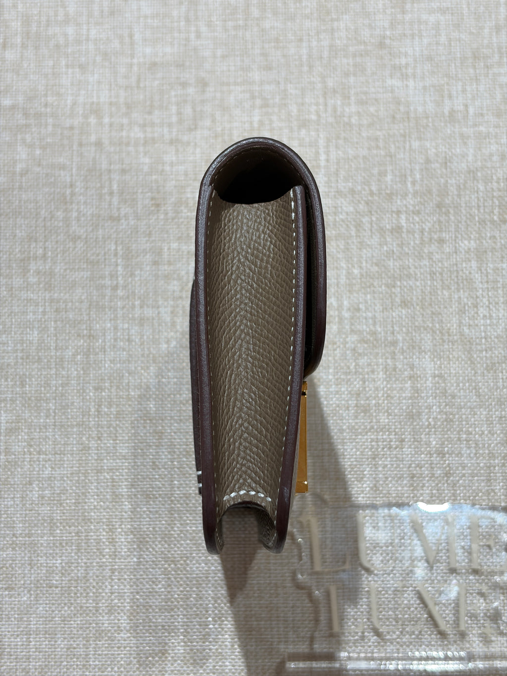 [Preloved] Hermès Constance Slim Etoupe Epsom CC