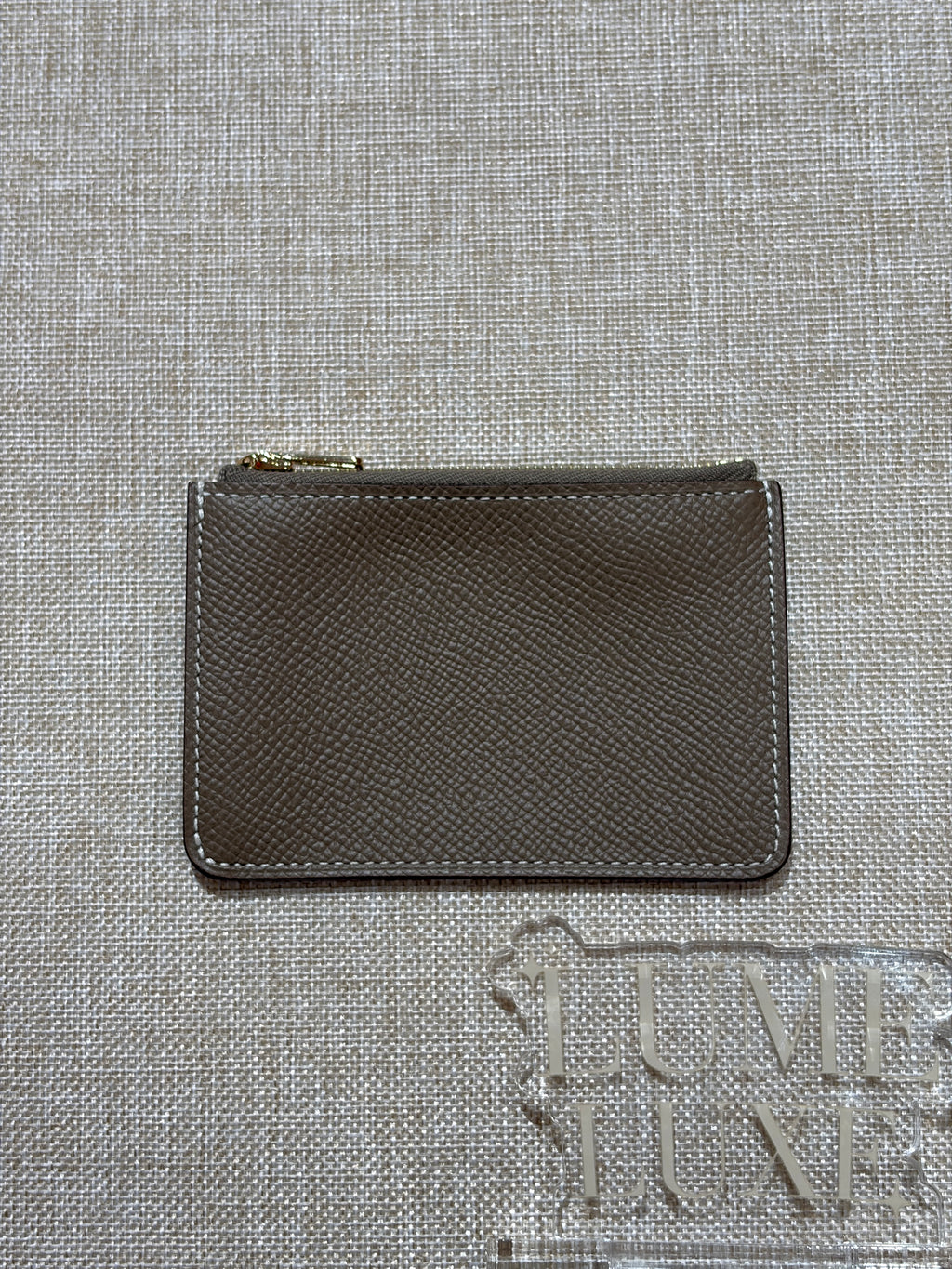 [Preloved] Hermès Constance Slim Etoupe Epsom CC