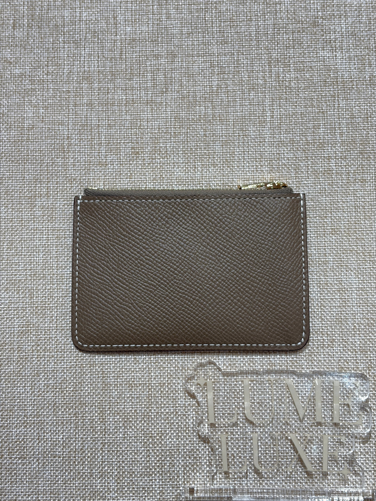 [Preloved] Hermès Constance Slim Etoupe Epsom CC