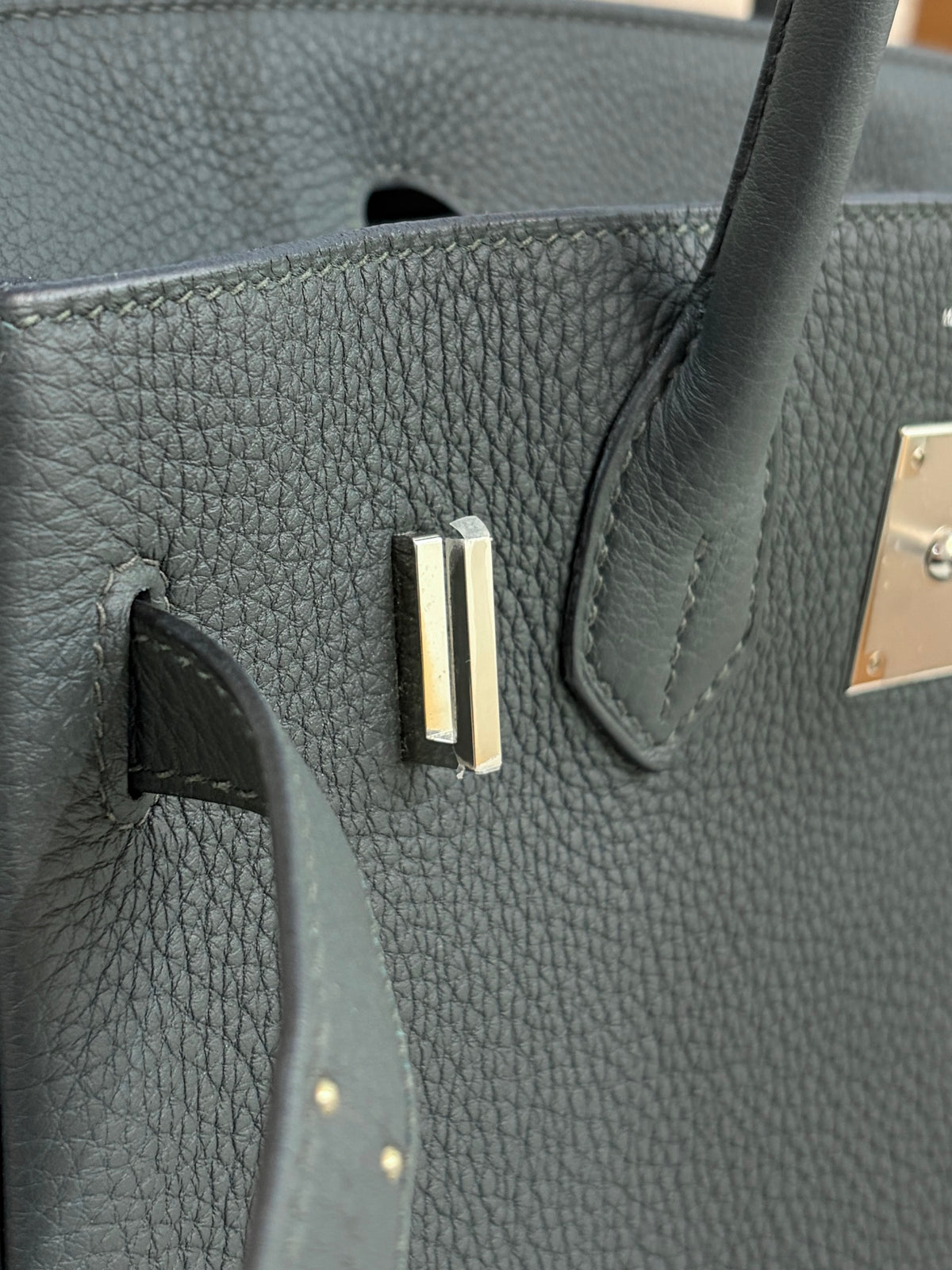 [Preloved] Hermès Birkin 30 Retourne New Vert Fonce Togo CK