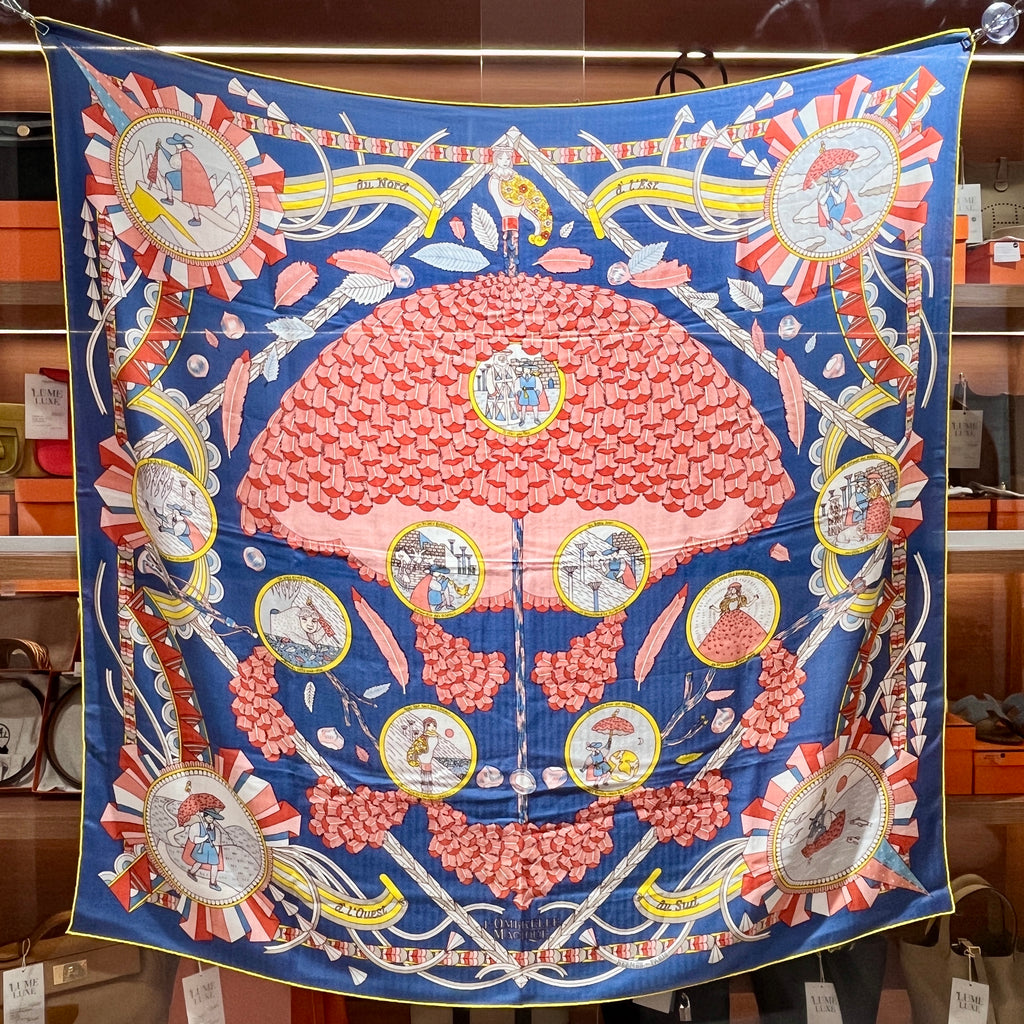 [Preloved] Hermès Shawl 140 Cashmere