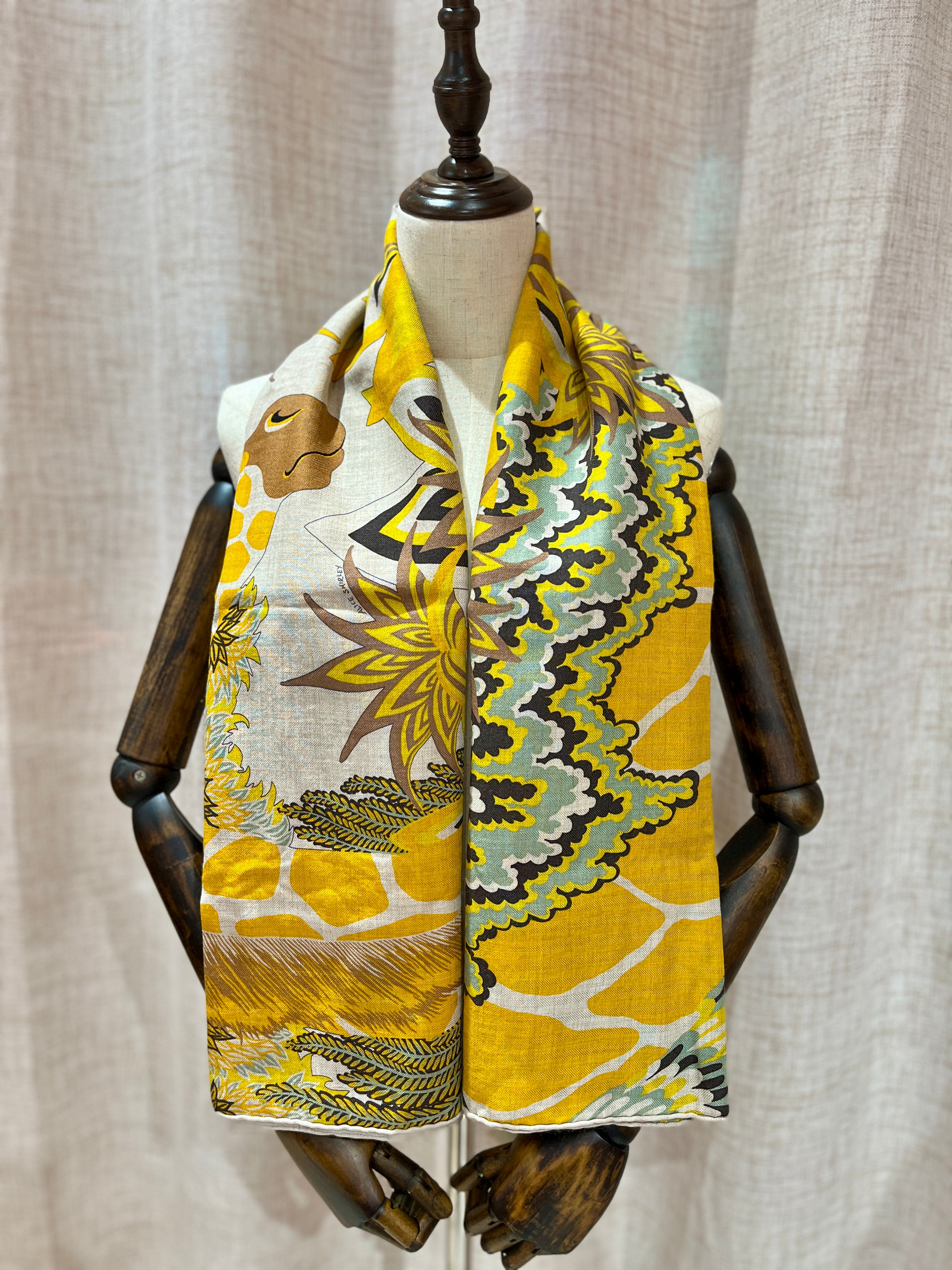 [New] Hermès Shawl 140 Cashmere