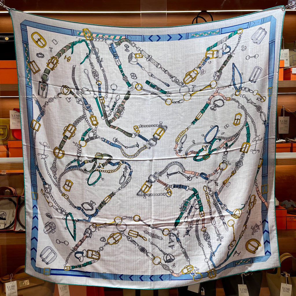 [New] Hermès Shawl 140 Cashmere