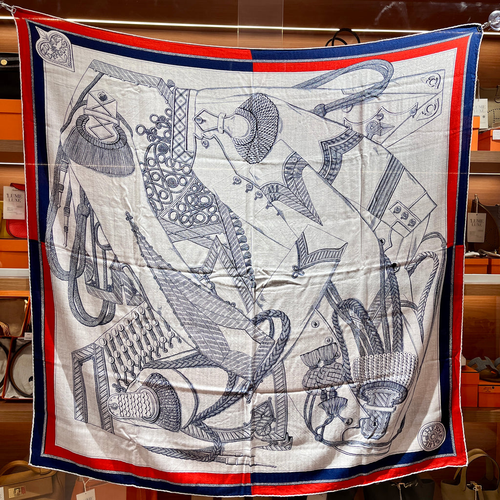 [Preloved] Hermès Shawl 140 Cashmere