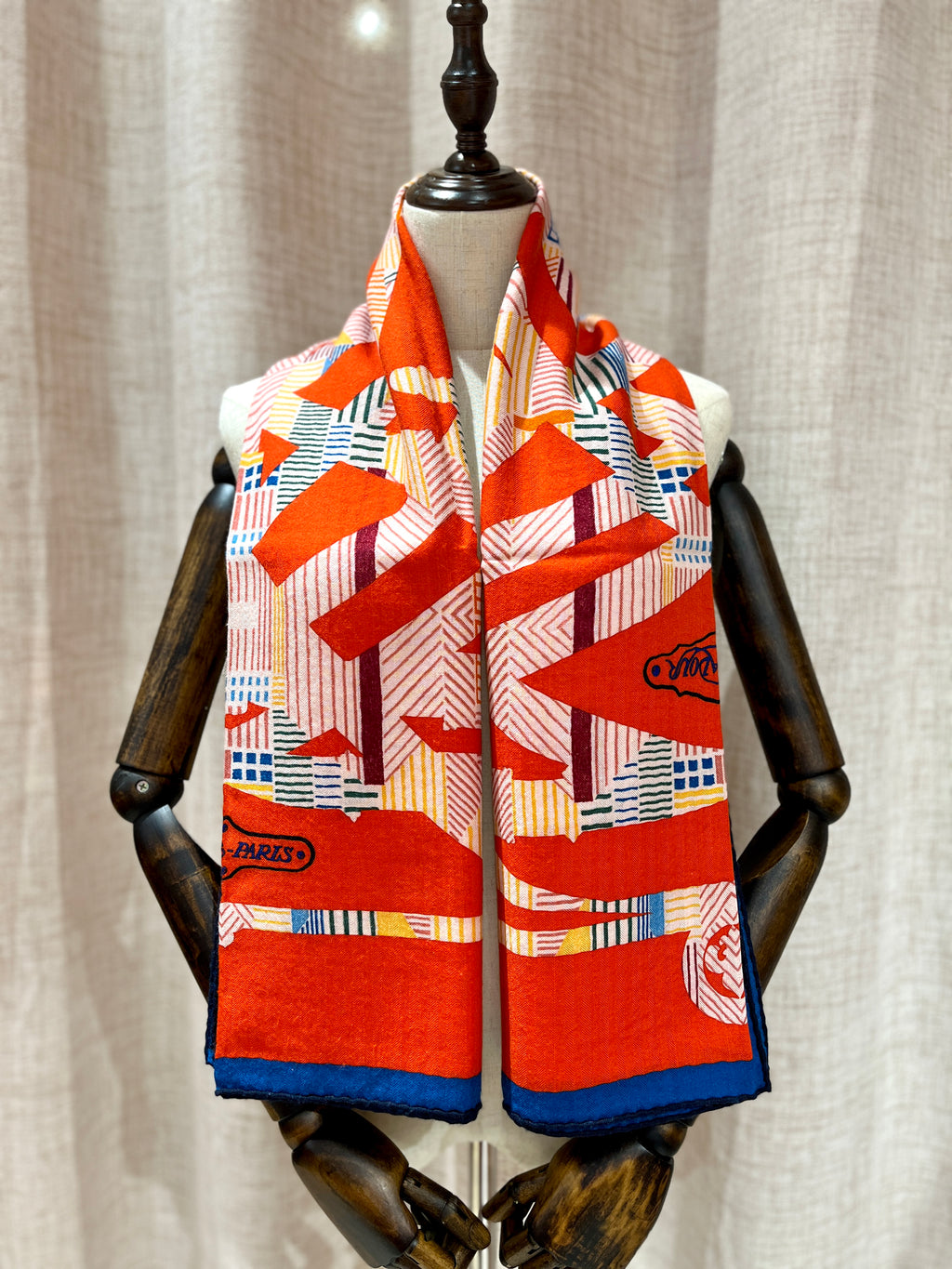 [Preloved] Hermès Shawl 140 Cashmere