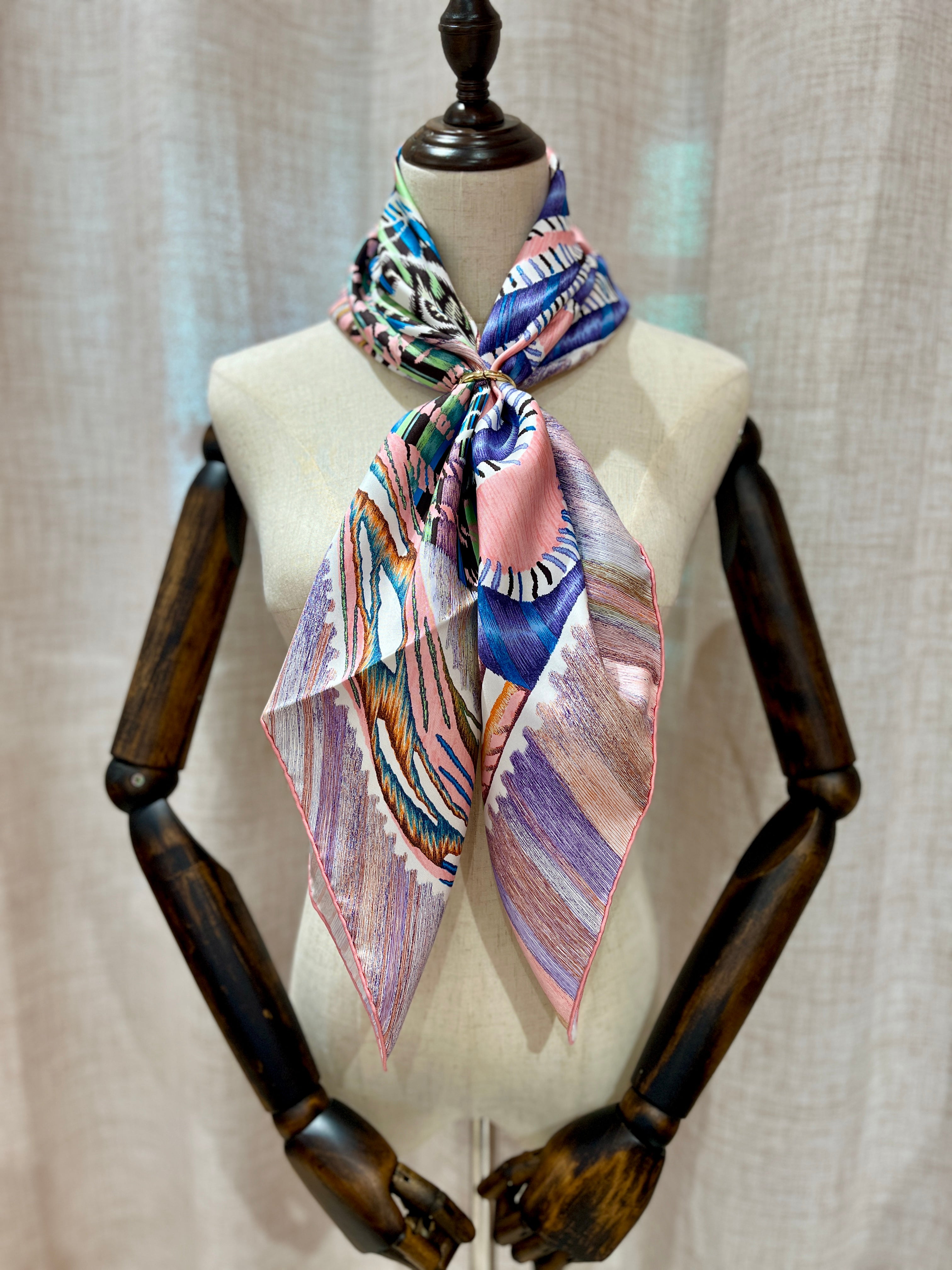 [New] Hermès Scarf 90 Silk