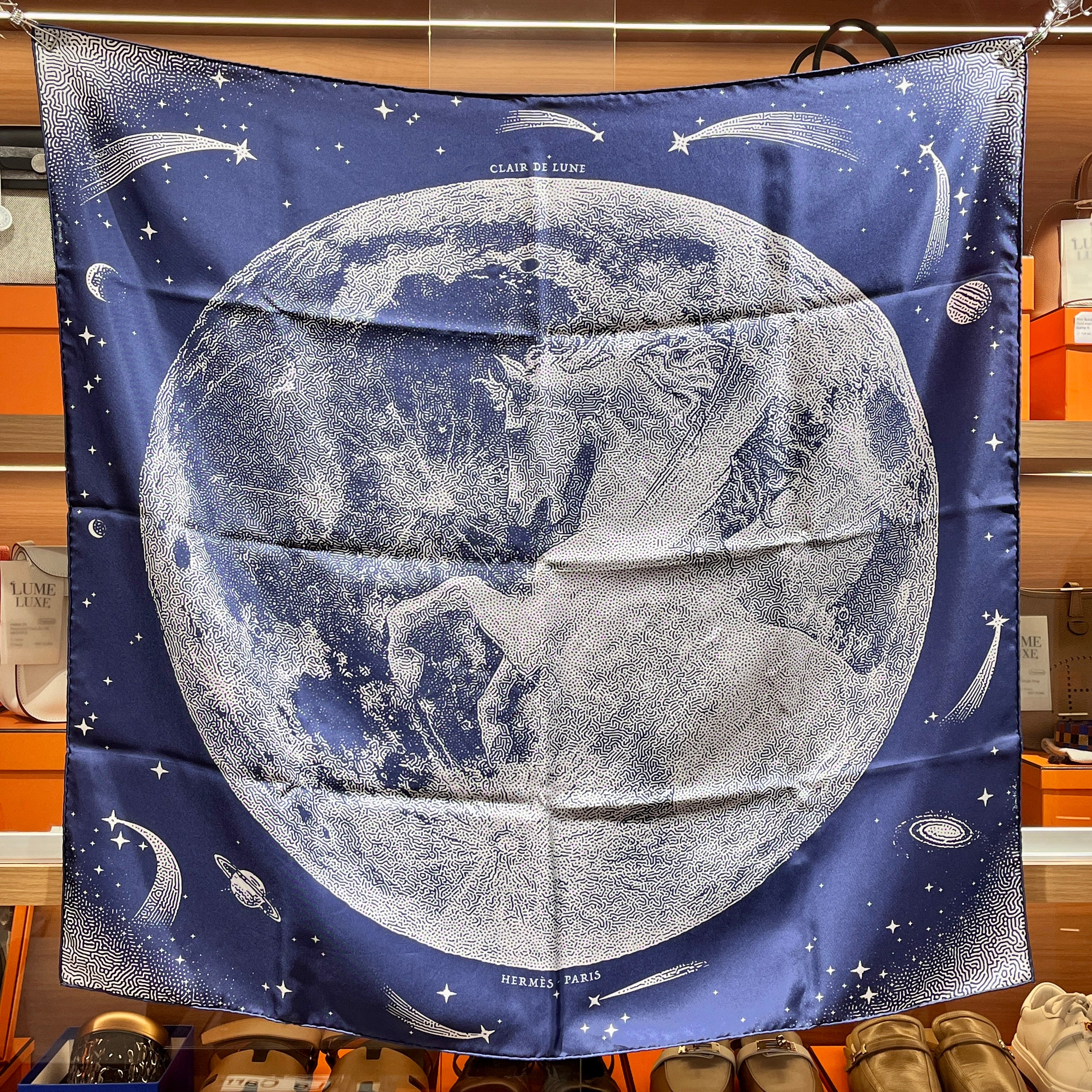 [New] Hermès Double Face Scarf 90