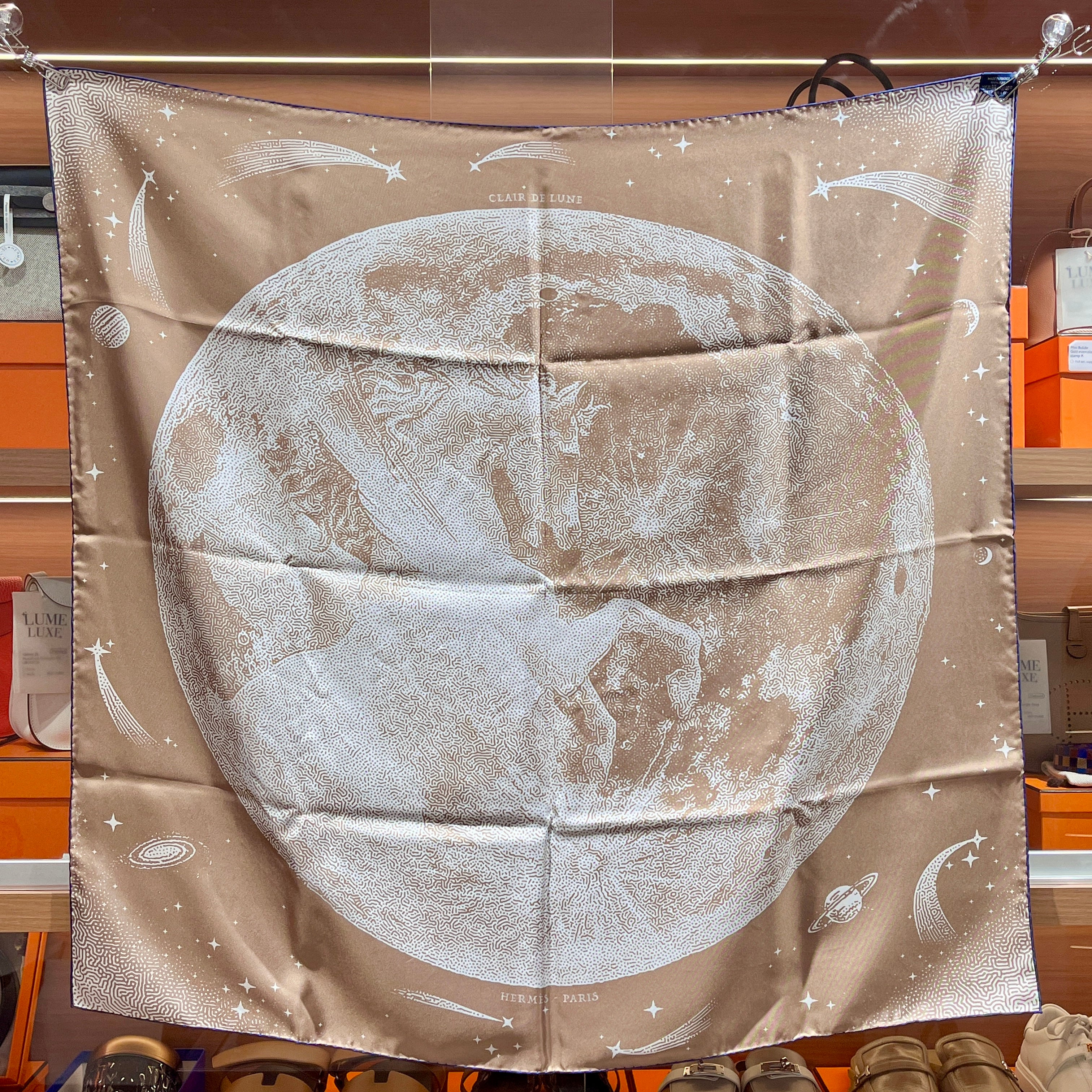[New] Hermès Double Face Scarf 90