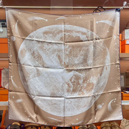 [New] Hermès Double Face Scarf 90
