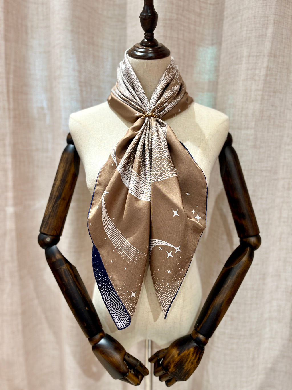 [New] Hermès Double Face Scarf 90