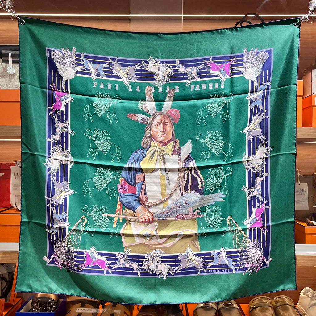 [New] Hermès Double Face Scarf 90