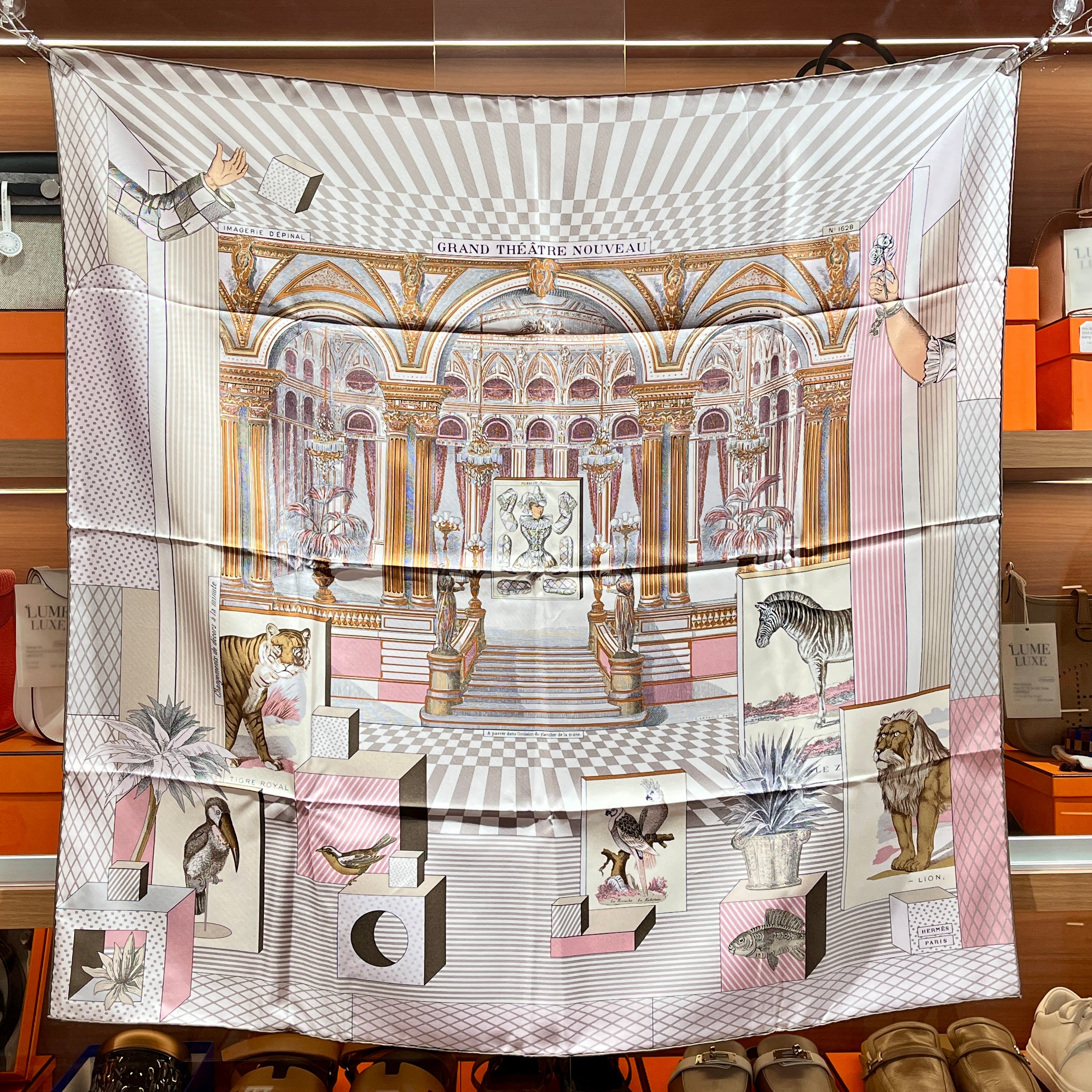 [New] Hermès Scarf 90 Silk