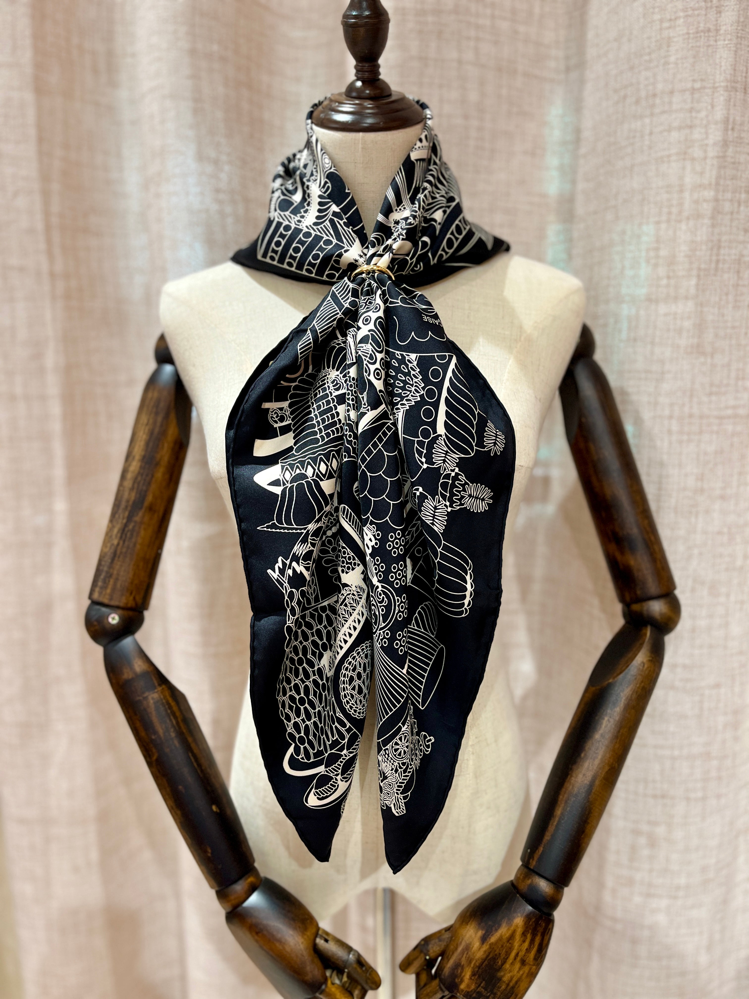 [Preloved] Hermès Scarf 90 Silk