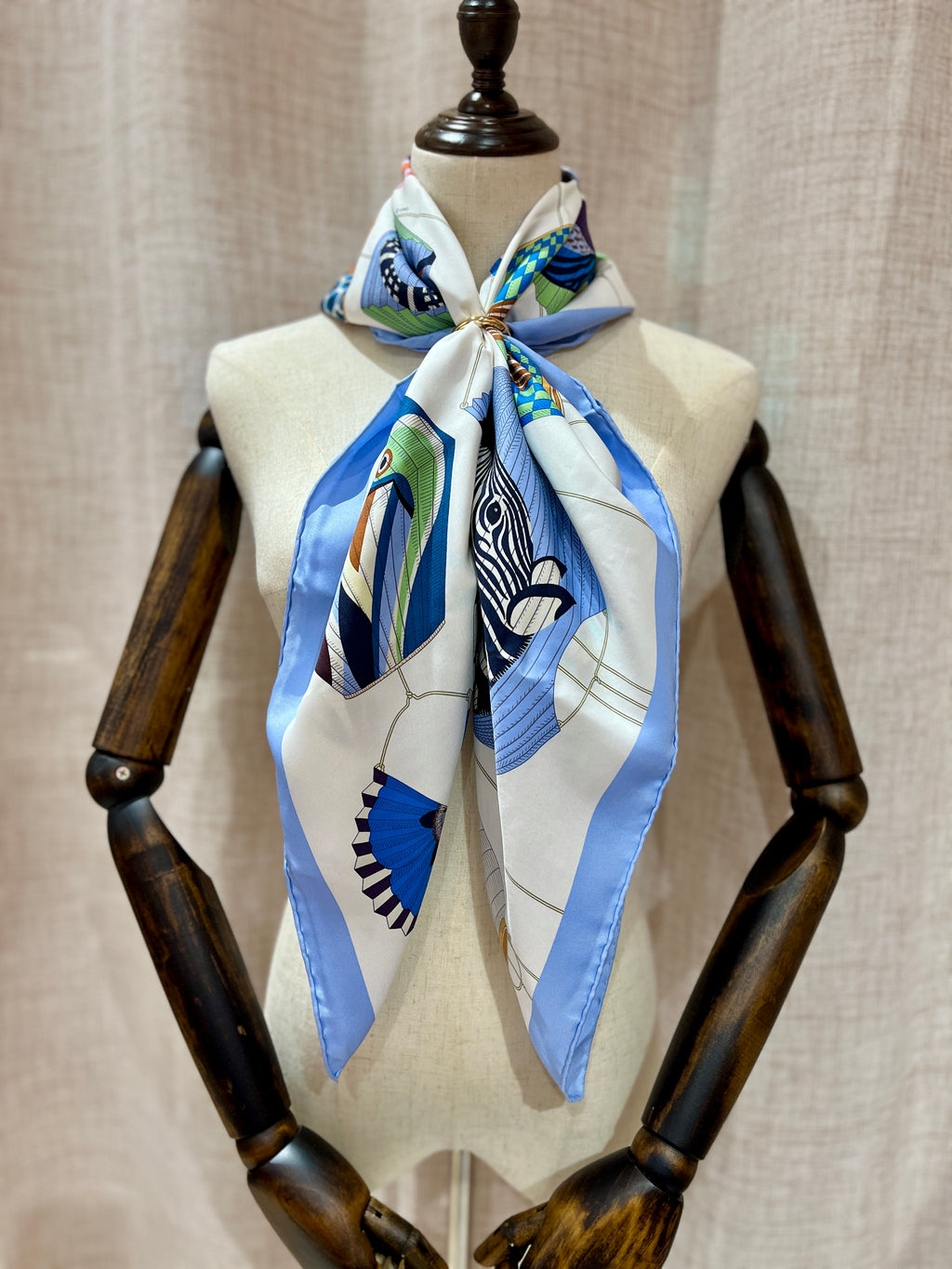 [Preloved] Hermès Scarf 90 Silk