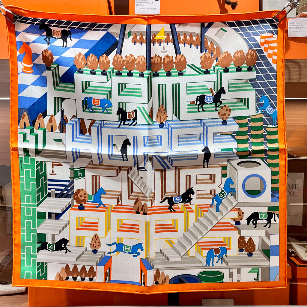 [New] Hermès Scarf 45 Silk