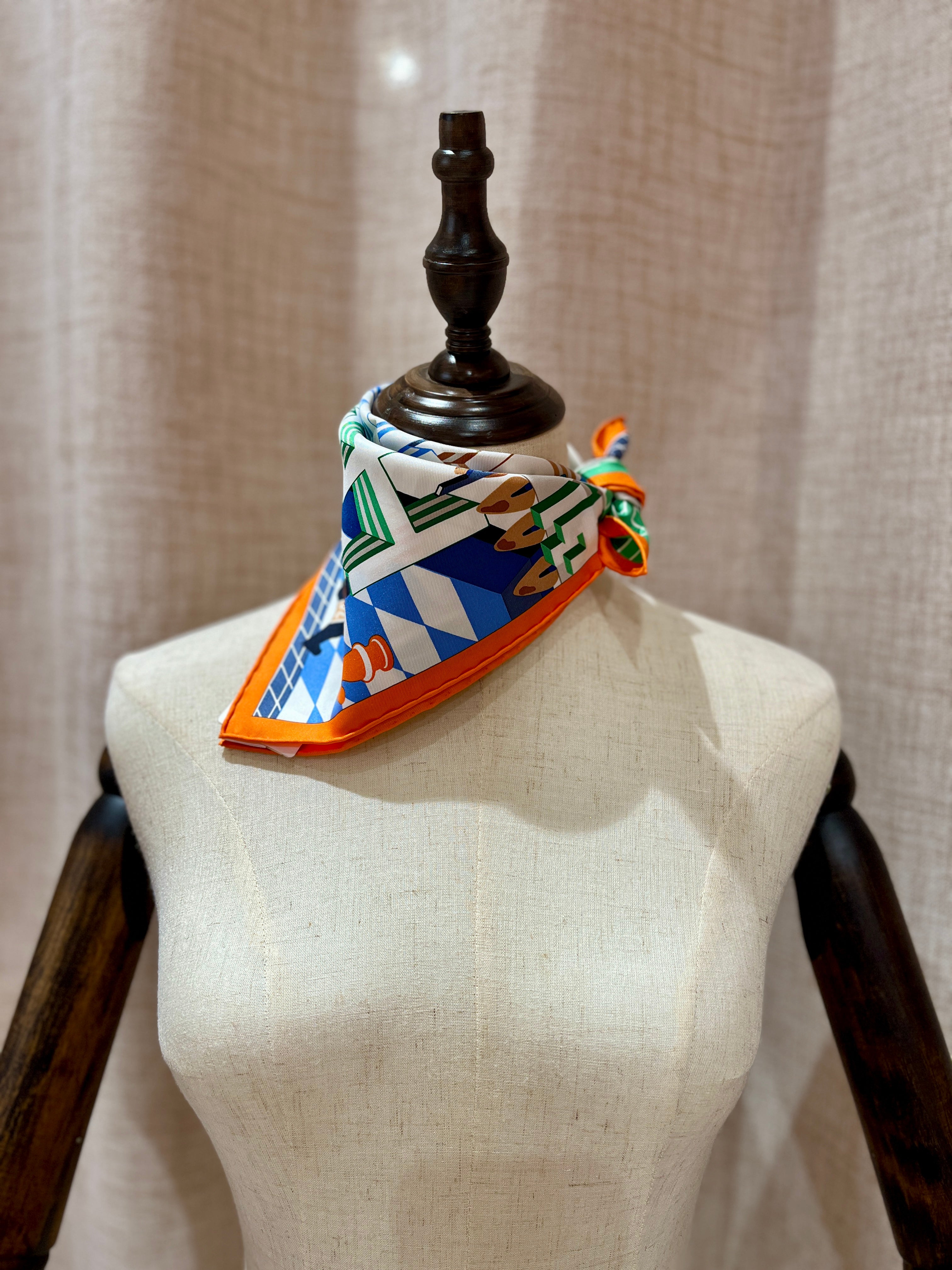 [New] Hermès Scarf 45 Silk