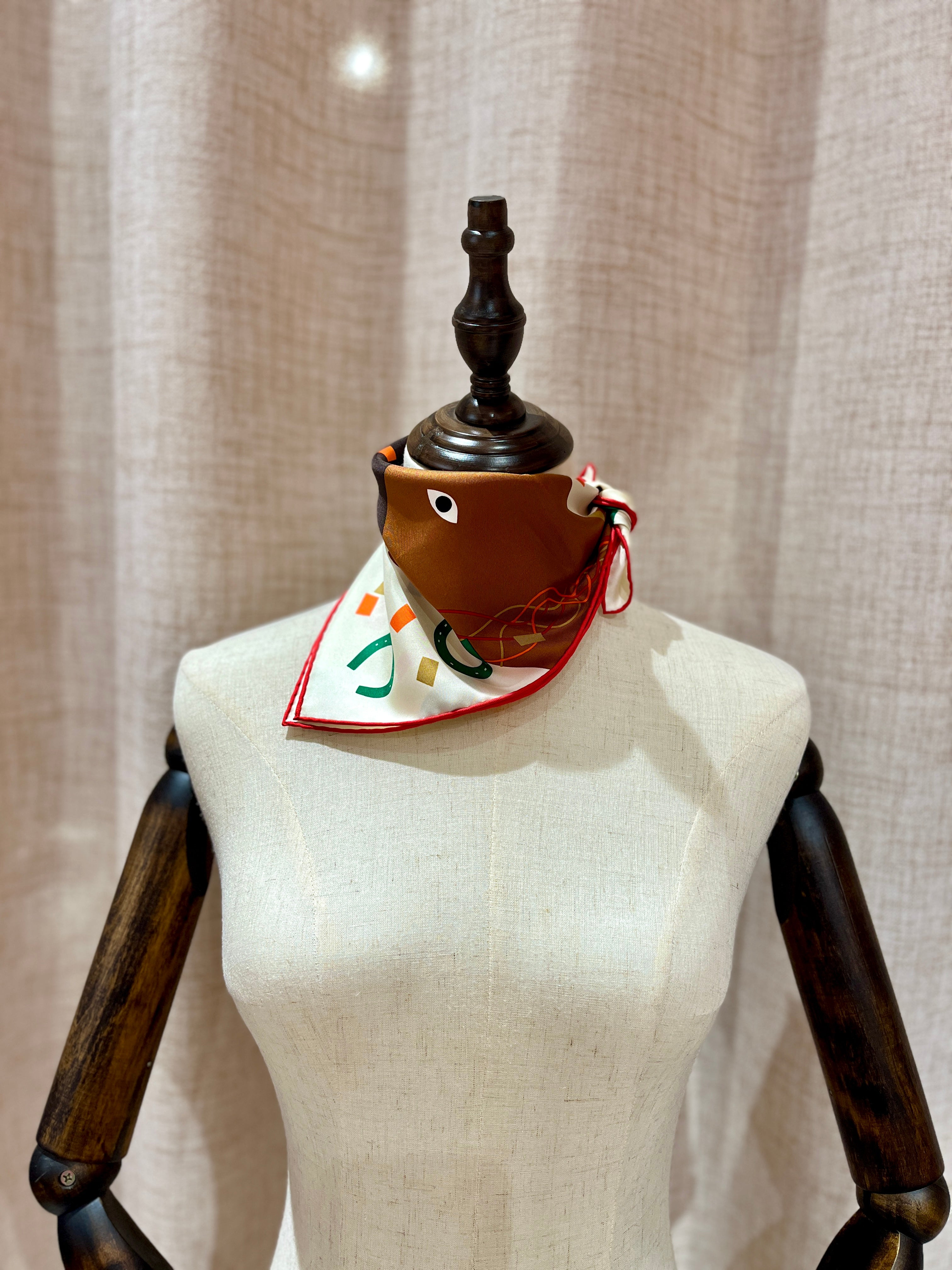 [New] Hermès Scarf 45 Silk