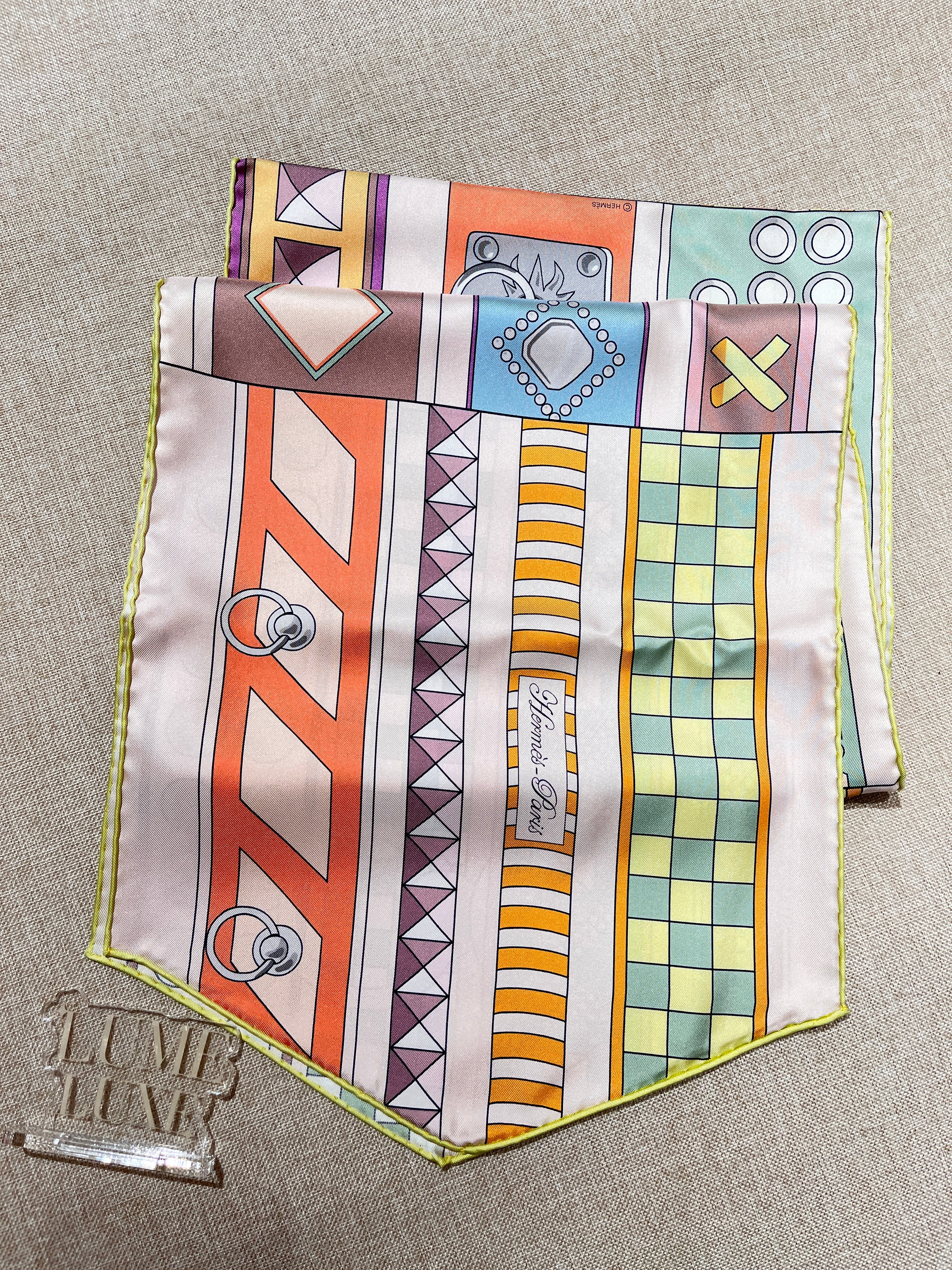 [New] Hermès Silk Muffler