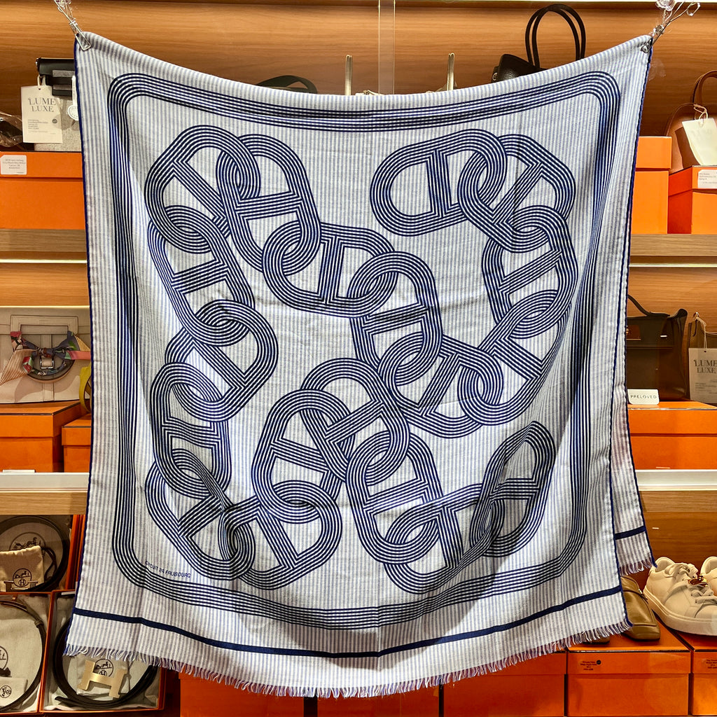 [Preloved] Hermès 63 x 180 Cashmere Scarf