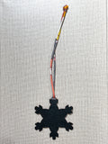 [New] Hermès Snowflake charm Petit H Black/Rose