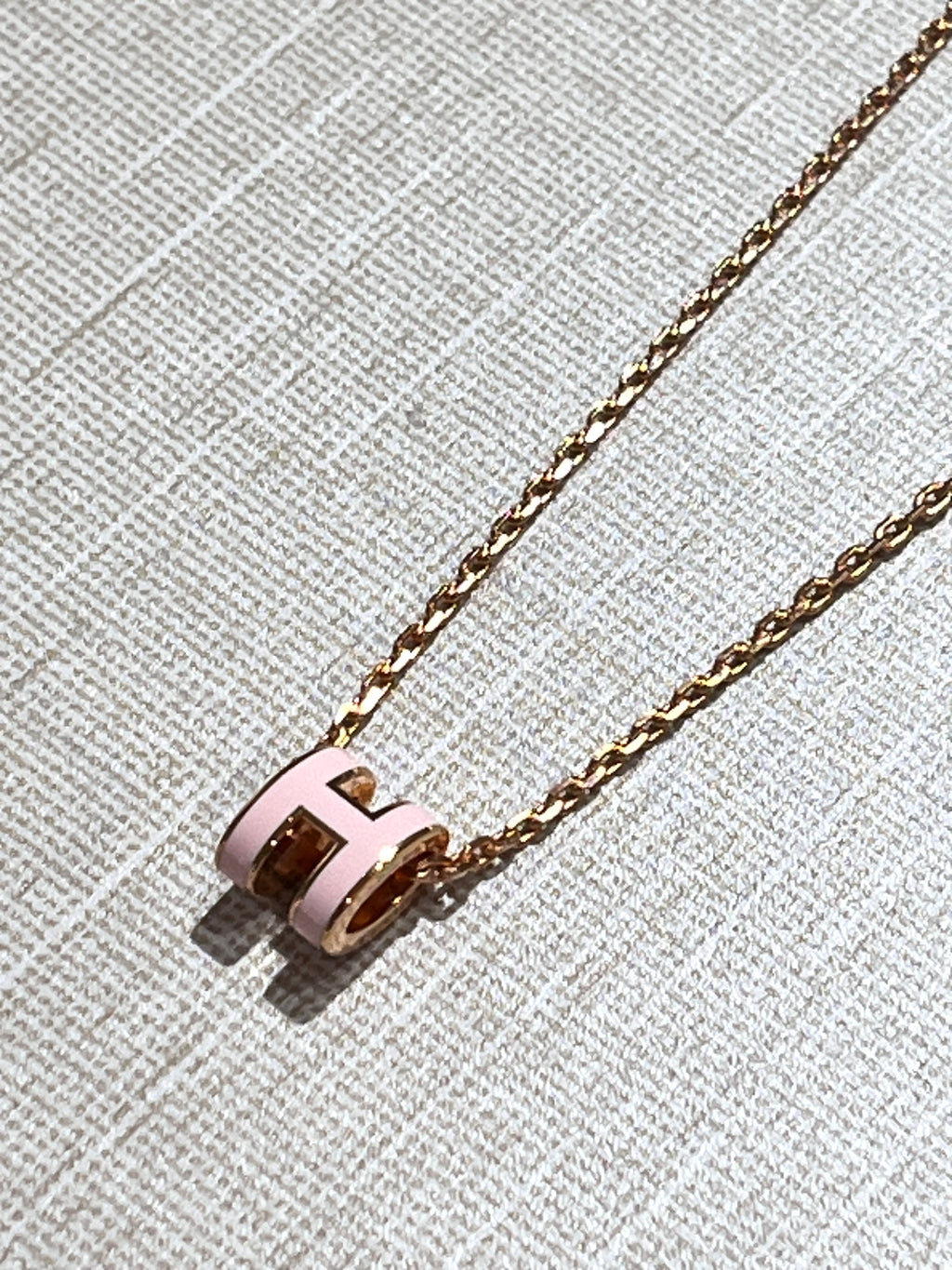 [New] Hermès Mini Pop H Pendant Rose Candeur Rosegold