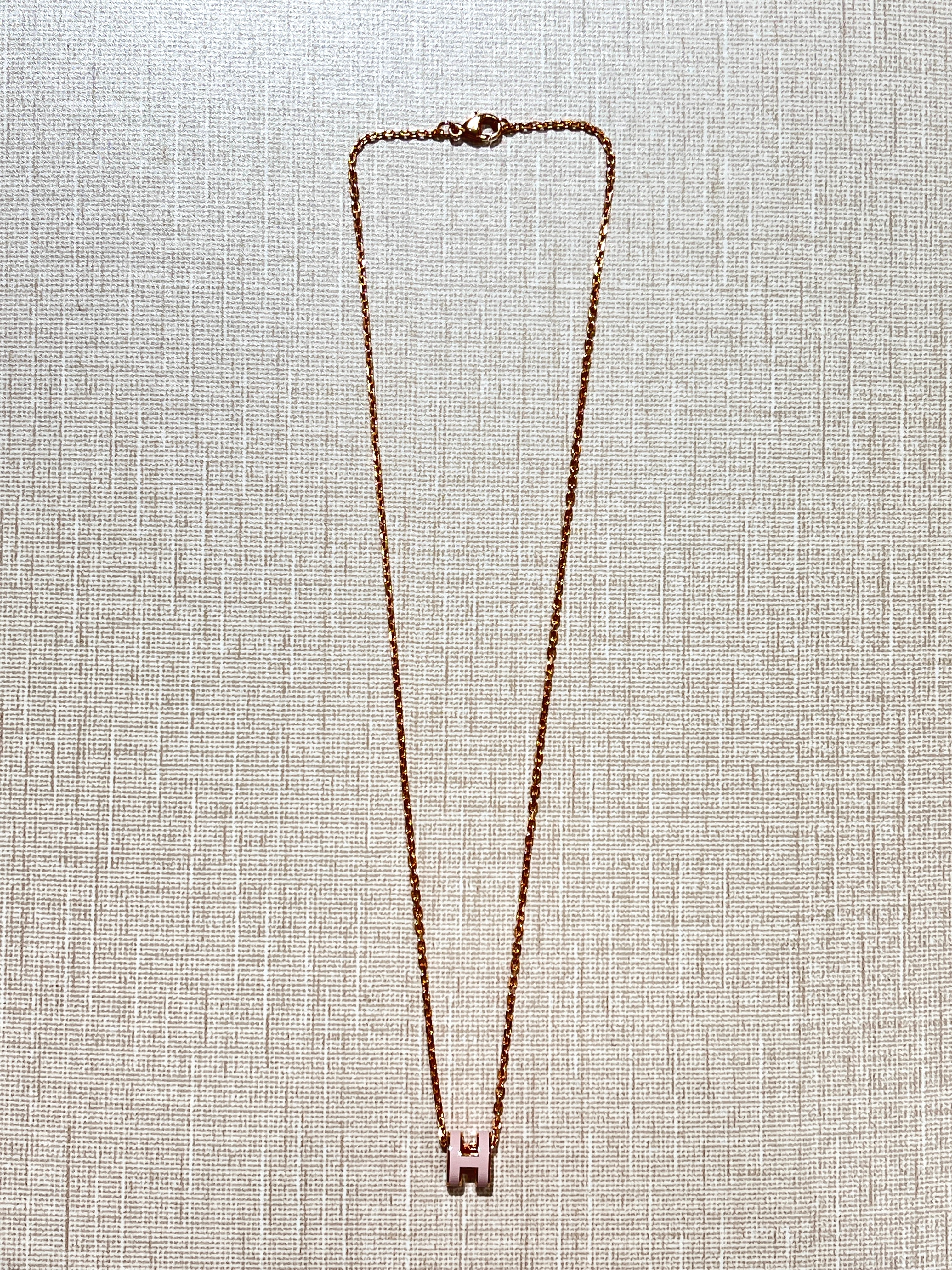 [New] Hermès Mini Pop H Pendant Poudre Rosegold