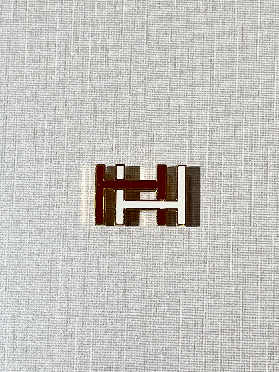 [Preloved] Hermès 13mm Reversible Belt Gold/Nata Swift/Epsom 70 H Au Carre Gold Buckle