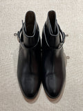 [New] Hermès Neo Ankle Boot Black Silver 38