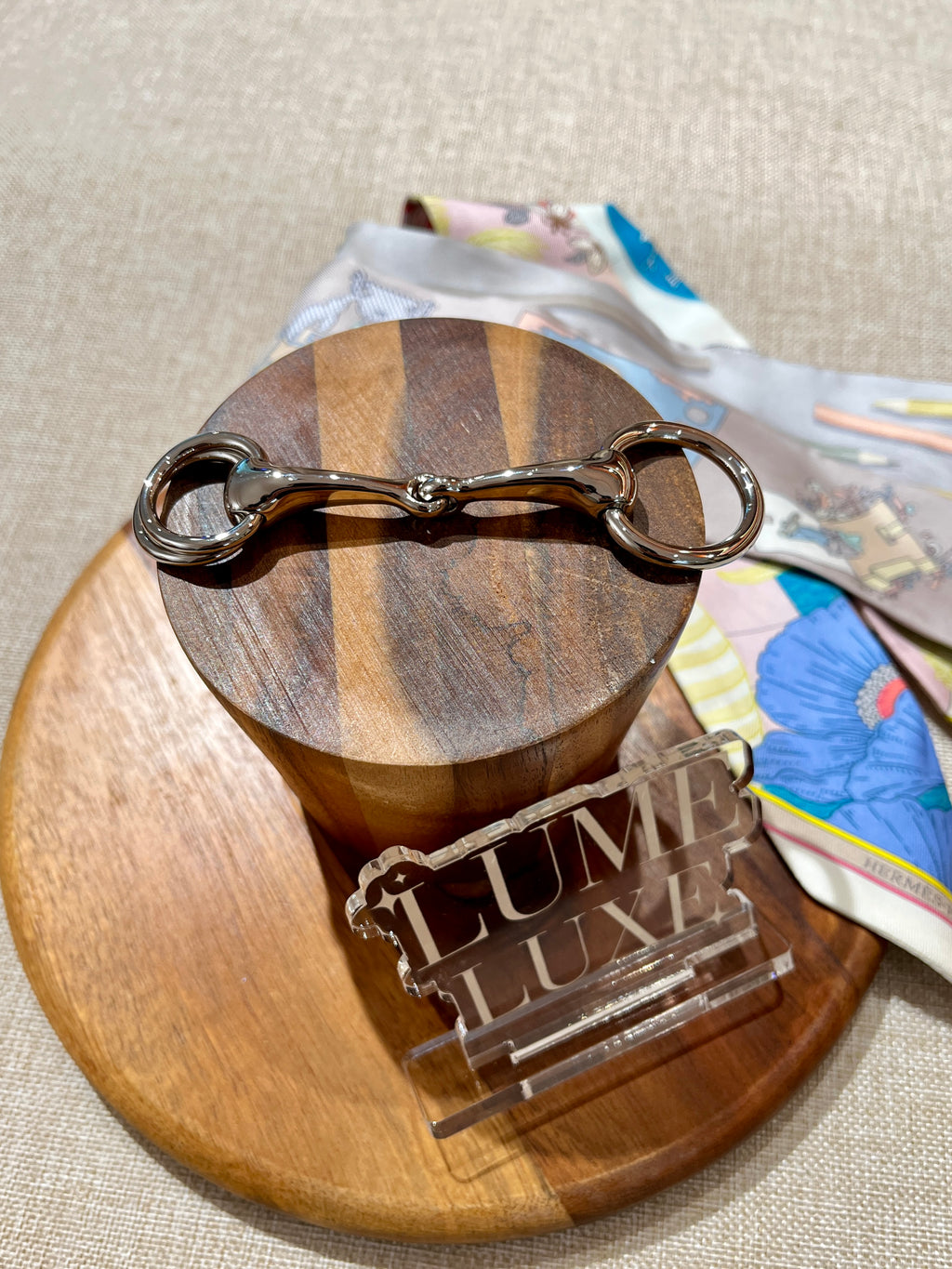[New] Hermès Mors Scraf 90 Ring