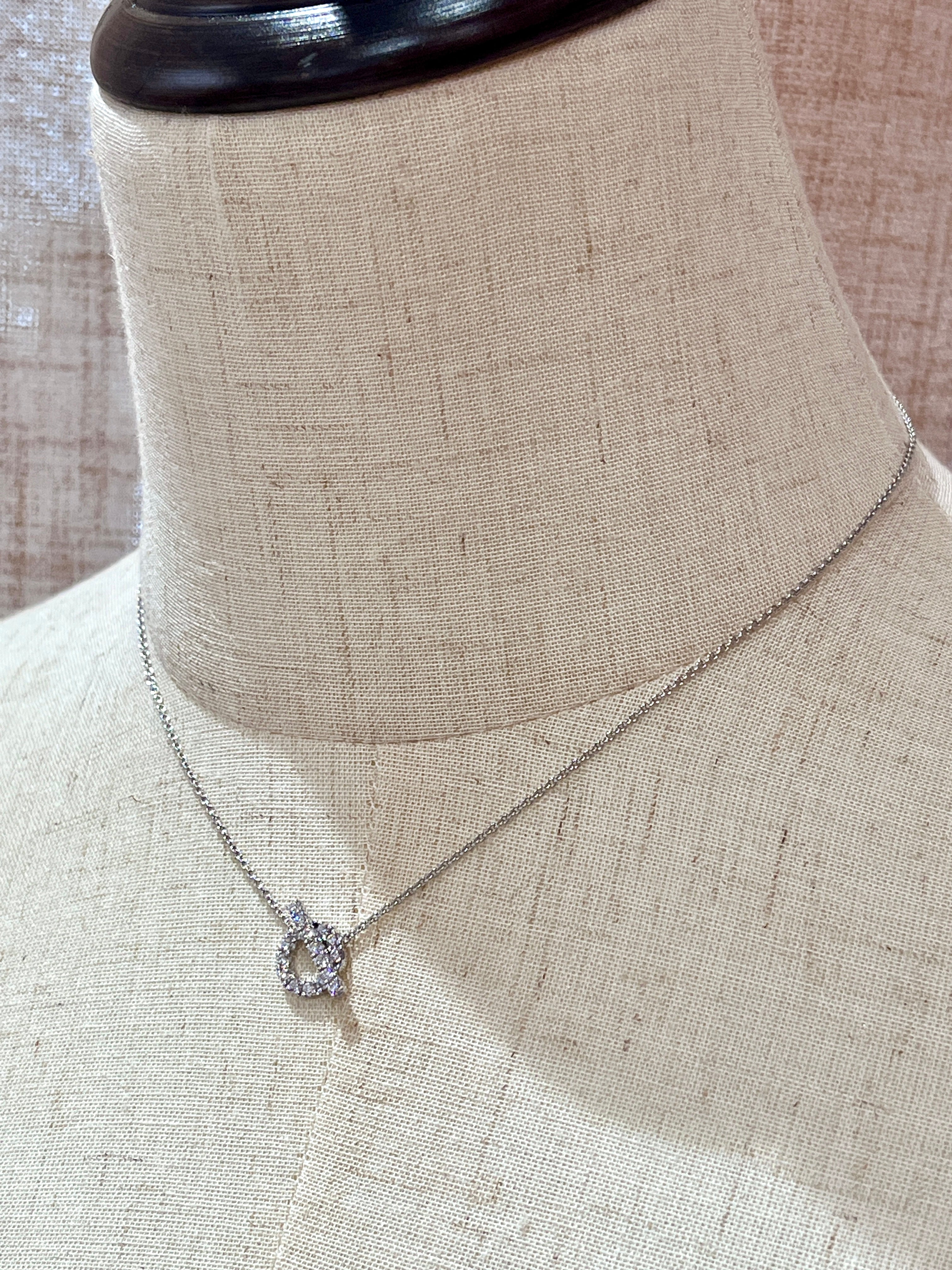 [New] Hermès Finesse Pendant White Gold