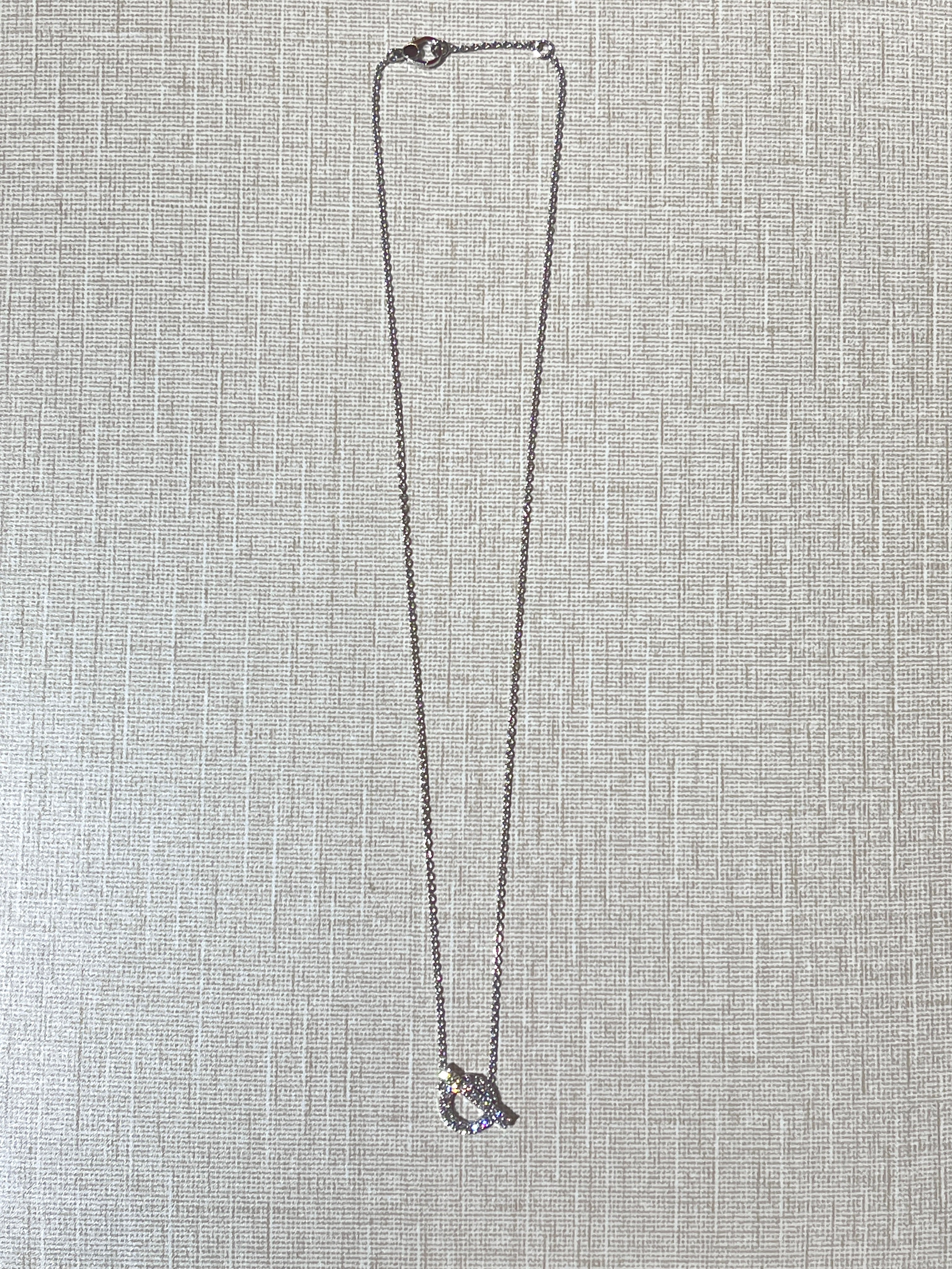 [New] Hermès Finesse Pendant White Gold
