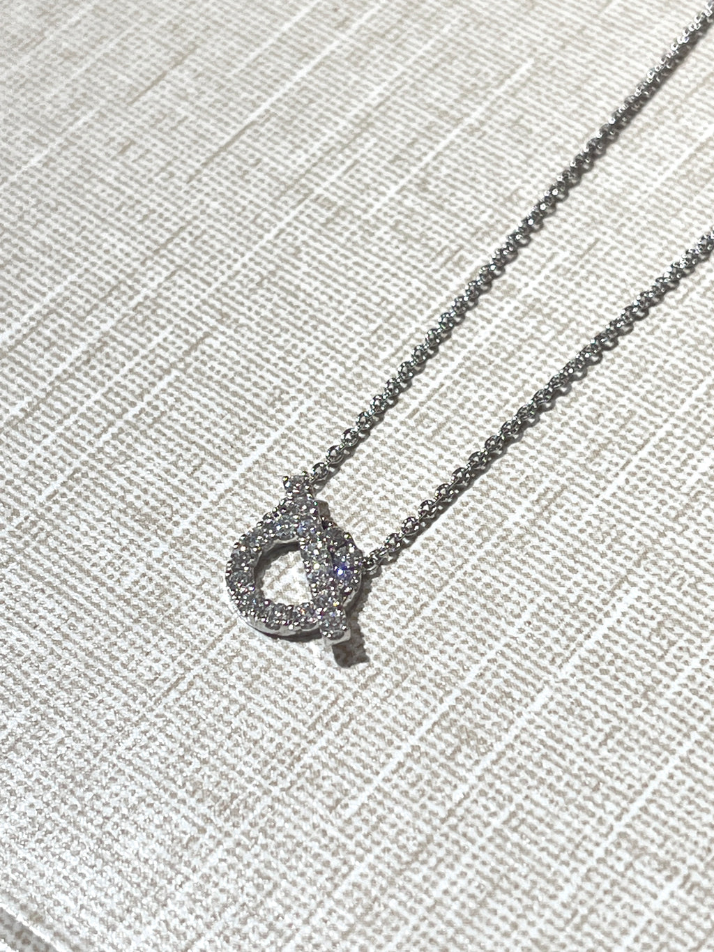 [New] Hermès Finesse Pendant White Gold