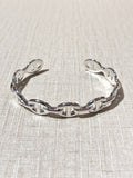 [New] Hermès Chaine d'Ancre Enchainee Bracelet MM Silver SH