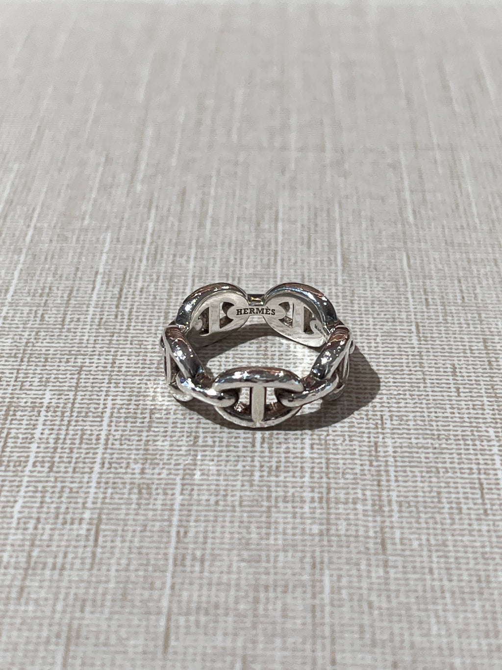 [Preloved] Hermès Chaine d' Ancre Enchainee Ring