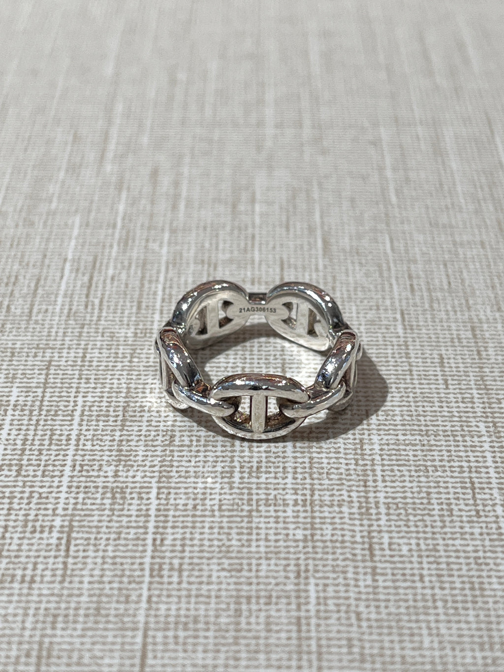 [Preloved] Hermès Chaine d' Ancre Enchainee Ring