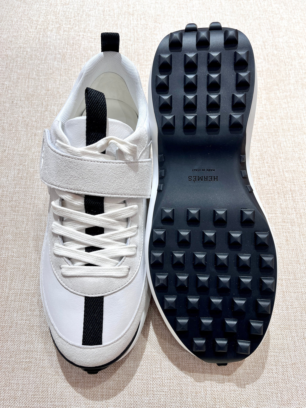[New] Hermès Loop Sneaker Blanc 39.5