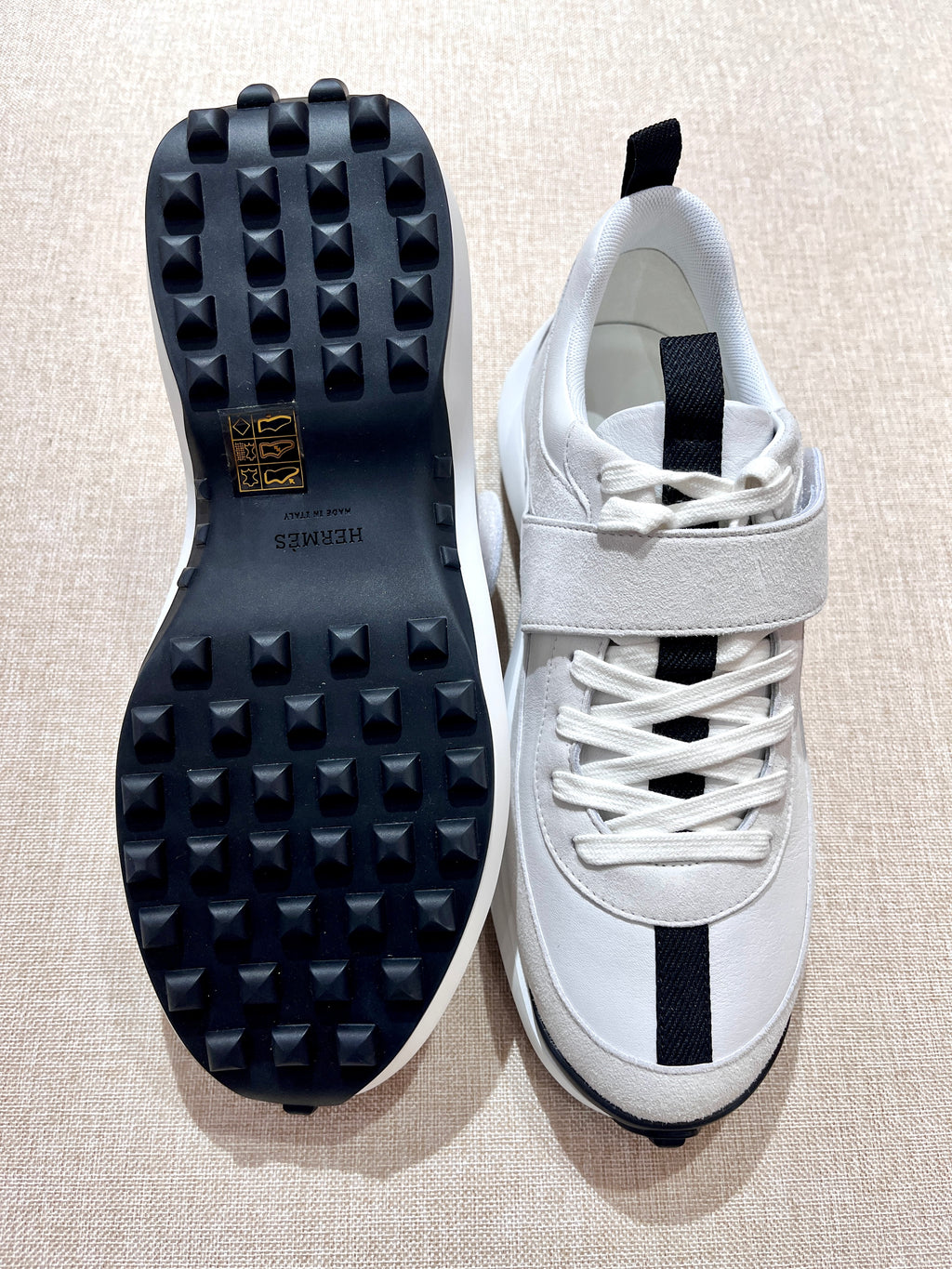 [New] Hermès Loop Sneaker Blanc 39.5