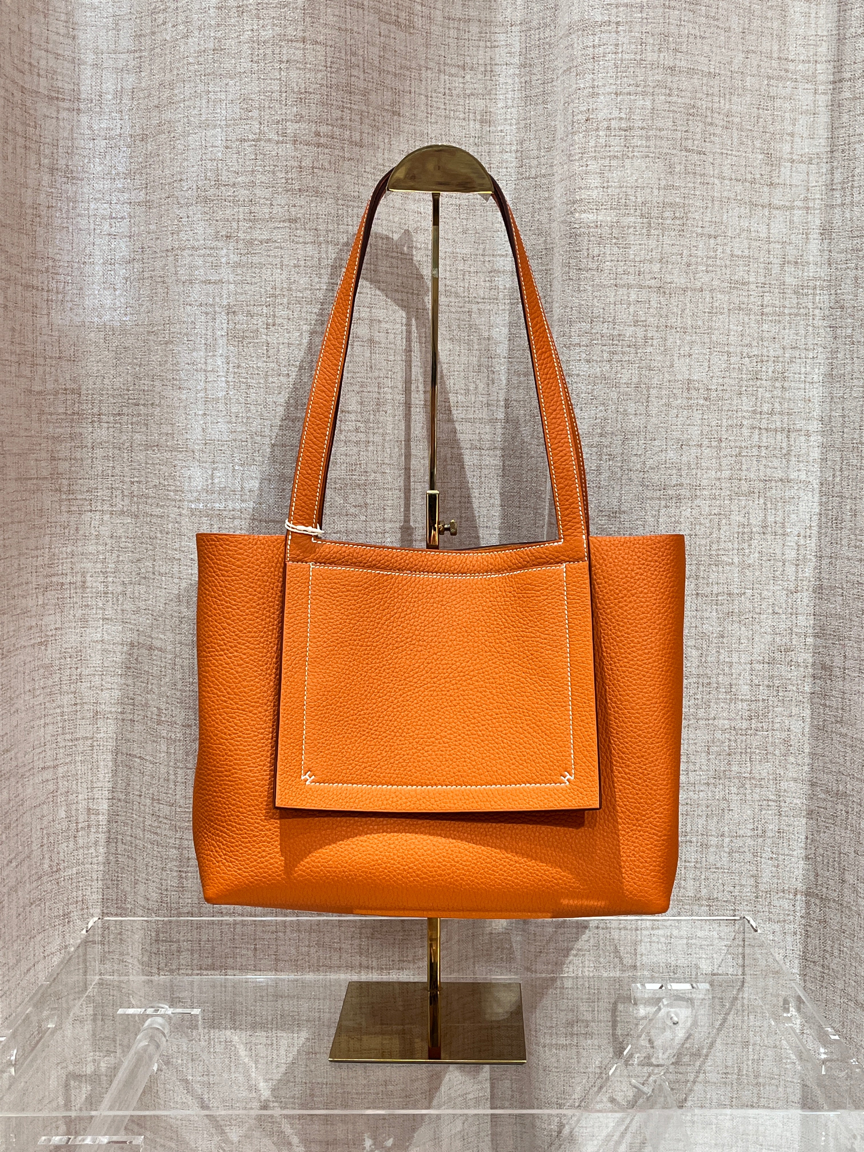 [Unused] Hermès  Cabasellier 31 Orange TC