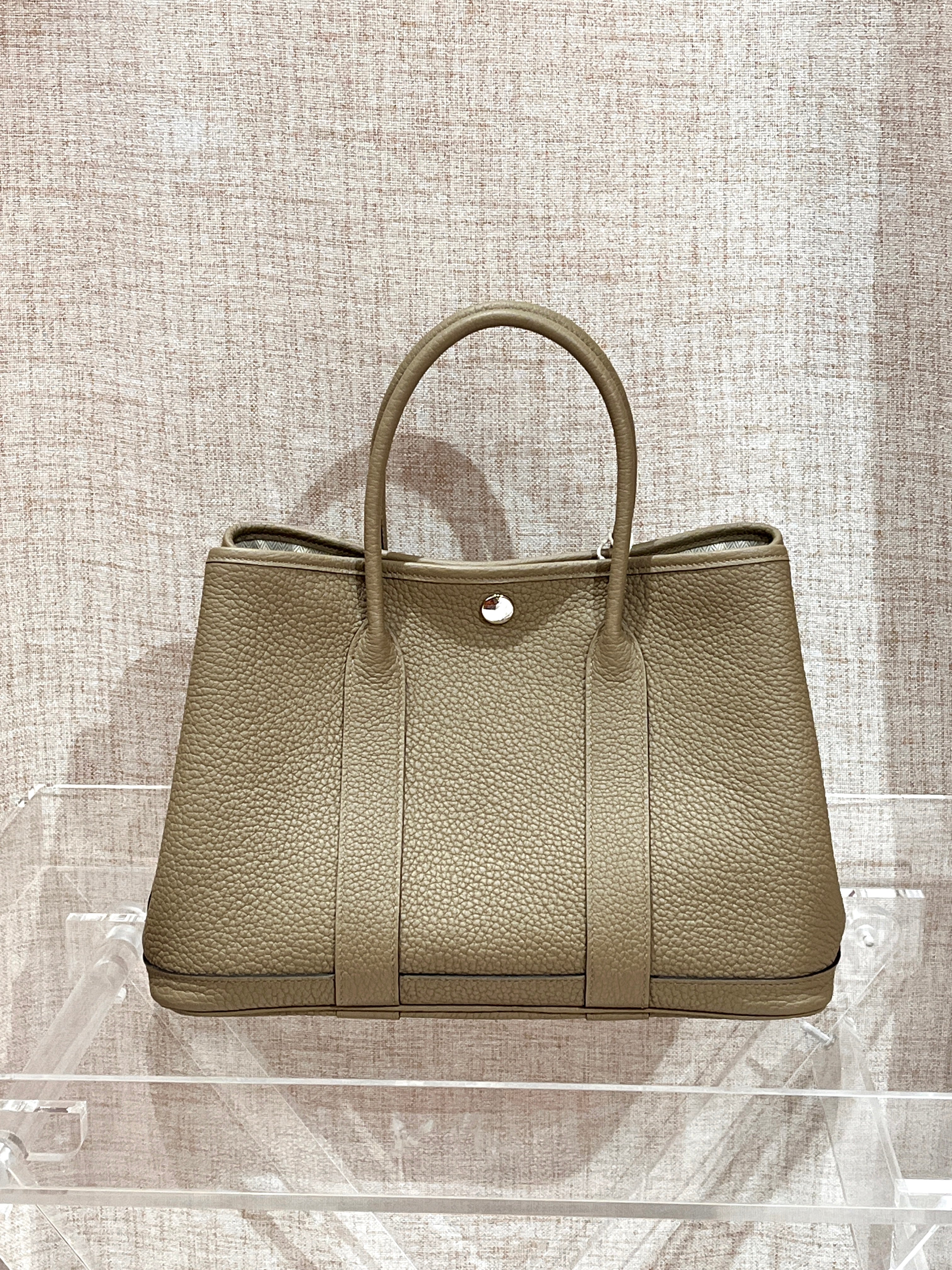 [Unused] Hermès Garden Party 30 Beige Marfa Negonda